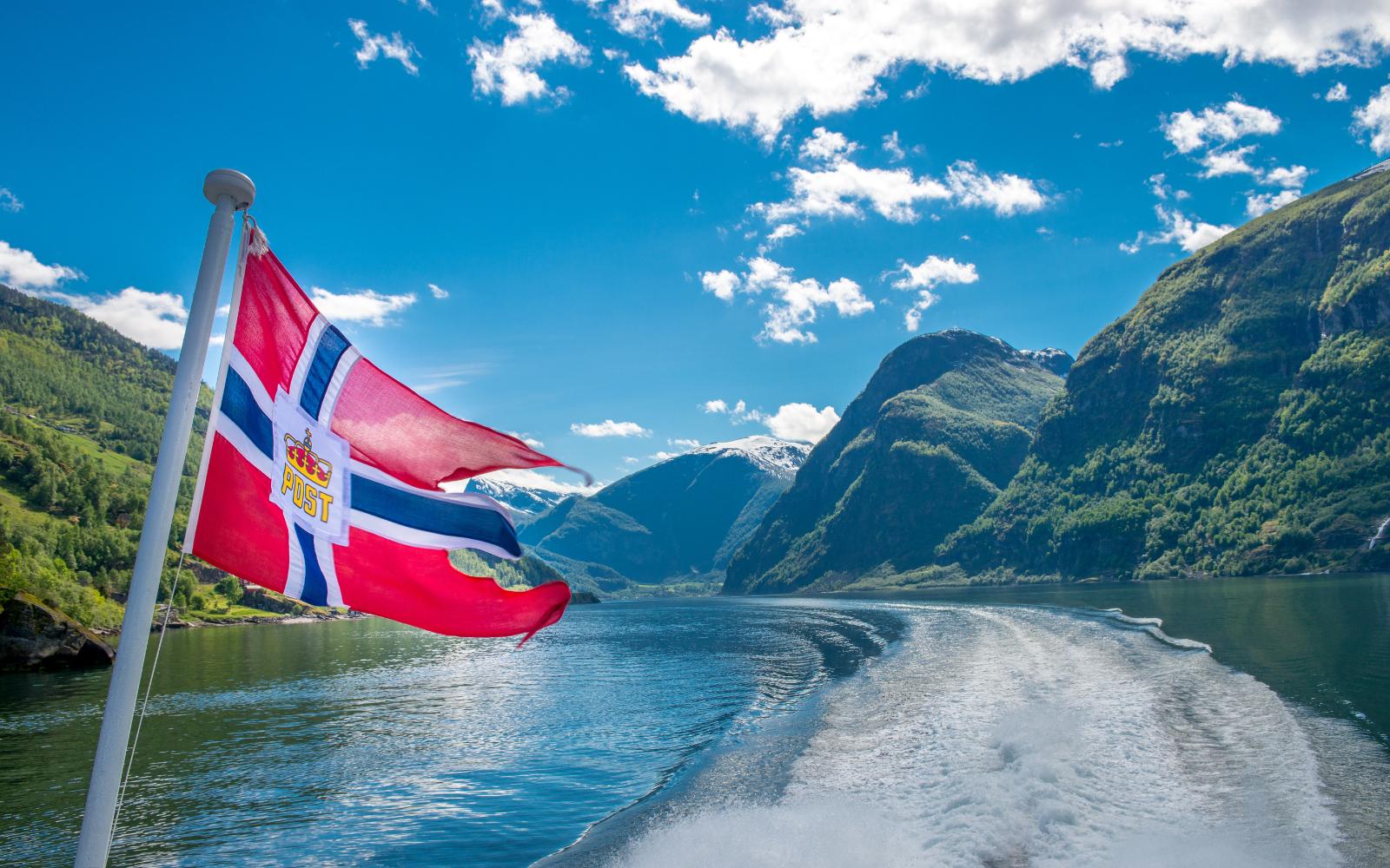 Norwegische Vokabeln lernen zum Thema Norwegen