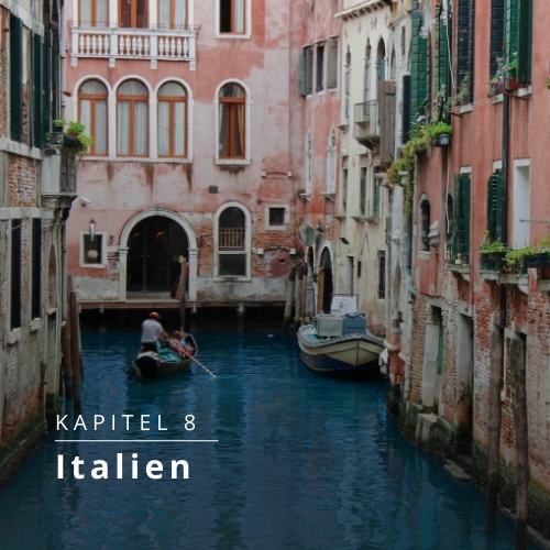 Italienisch lernen – Italien / Kultur / Traditionen / Städte / Natur / Essen